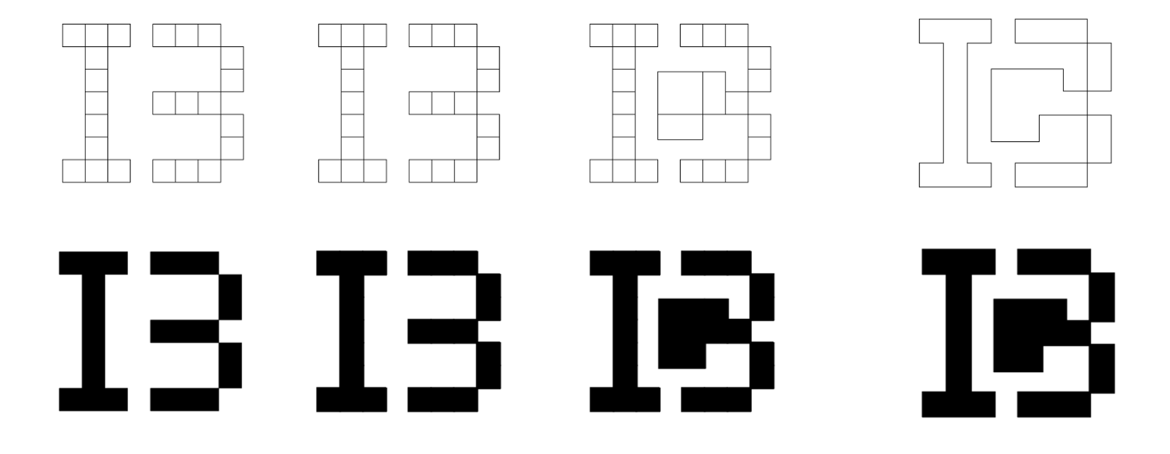 First version of the logo